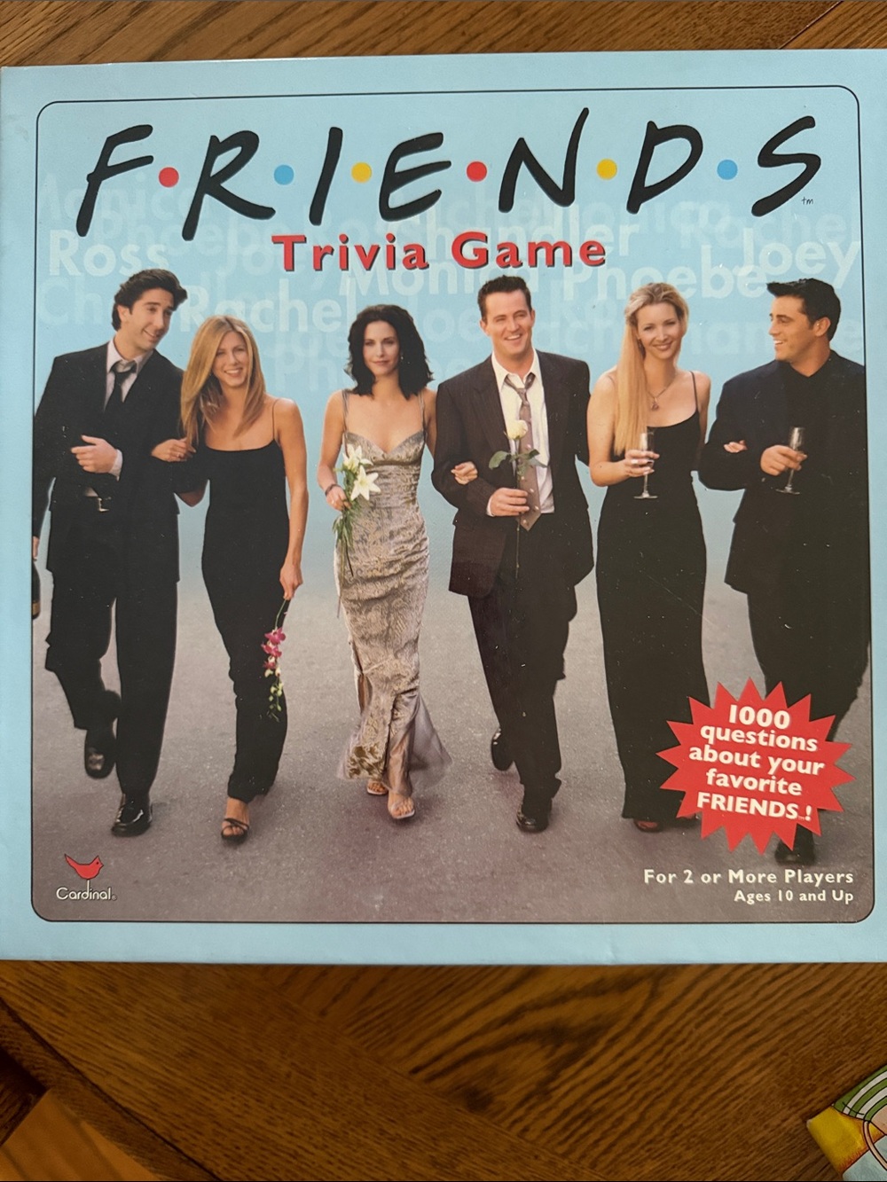 FRIENDS Trivia Game - Light Blue Edition